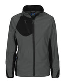 2326 Fleece jacket women Grey - Suomen Brodeeraus