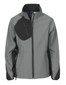 2423 Softshell jacket women Stone - Suomen Brodeeraus