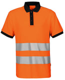 6008 PIQUE CL2 Orange/blck - Suomen Brodeeraus