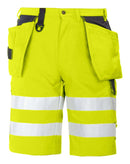 6503 SHORTS HV YELL/BLACK - Suomen Brodeeraus