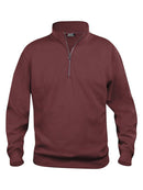 BASIC HALF ZIP BURGUN - Suomen Brodeeraus