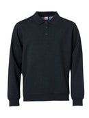 BASIC POLO SWEATER Antracite me - Suomen Brodeeraus