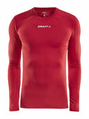 Craft Pro Control Compression Longsl Bright red - Suomen Brodeeraus