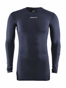 Craft Pro Control Compression Longsleeve Navy - Suomen Brodeeraus