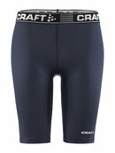 Craft Pro Control Compression Short Tights Navy - Suomen Brodeeraus