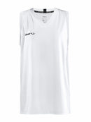 Craft Progress Basket Singlet Jr White - Suomen Brodeeraus