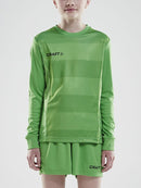 Craft Progress GK LS Jersey JR wih Craft green - Suomen Brodeeraus