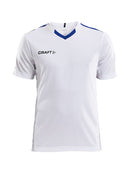 Craft Progress Jersey contrast men White/royal - Suomen Brodeeraus
