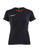 Craft Progress Jersey contrast wmn Black/bright - Suomen Brodeeraus