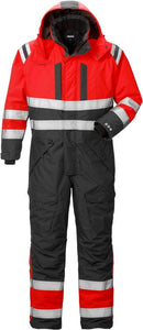 High vis Airtech® talviumpisuoja lk 3 8015 GTT Neonpunainen/Must - Suomen Brodeeraus