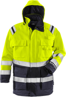 Palosuojattu Flamestat high vis Airtech® talviparka lk 3 4086 ATHR Neonkeltainen/Tummansininen - Suomen Brodeeraus