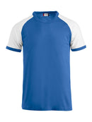Raglan Tee royal/white - Suomen Brodeeraus