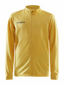 Squad Jacket Jr Yellow - Suomen Brodeeraus