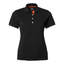 Wera Polo w Black/Orange - Suomen Brodeeraus