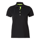 Wera Polo w Black/Yellow - Suomen Brodeeraus