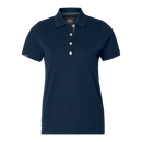 Wera Polo w Navy/Grey - Suomen Brodeeraus