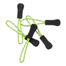 Zip - puller SW 5 - pack Fluoresant yellow ONE SIZE - Suomen Brodeeraus
