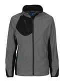2326 Fleece jacket women Stone - Suomen Brodeeraus
