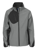 2423 Softshell jacket women Stone - Suomen Brodeeraus