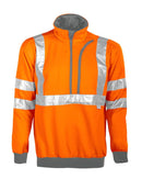 6102 SWEATSHIRT HV CL 3 ORANGE - Suomen Brodeeraus