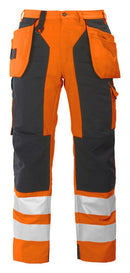 6506 PANTS CL2 HV Oran/bl - Suomen Brodeeraus