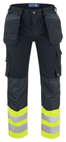 6530 PANTS HV CL.1 Yellow/Bl - Suomen Brodeeraus