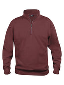 BASIC HALF ZIP BURGUN - Suomen Brodeeraus