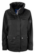 CB Clearwater rain jacket women Black - Suomen Brodeeraus