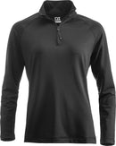 CB Coos Bay H/Zip Ladies Black - Suomen Brodeeraus