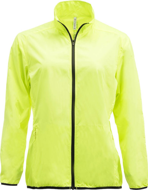 CB La Push rain jacket women Neon Yellow - Suomen Brodeeraus