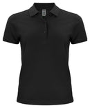 Classic OC Polo Ladies Black - Suomen Brodeeraus