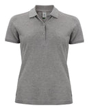 Classic OC Polo Ladies Grey Mel - Suomen Brodeeraus