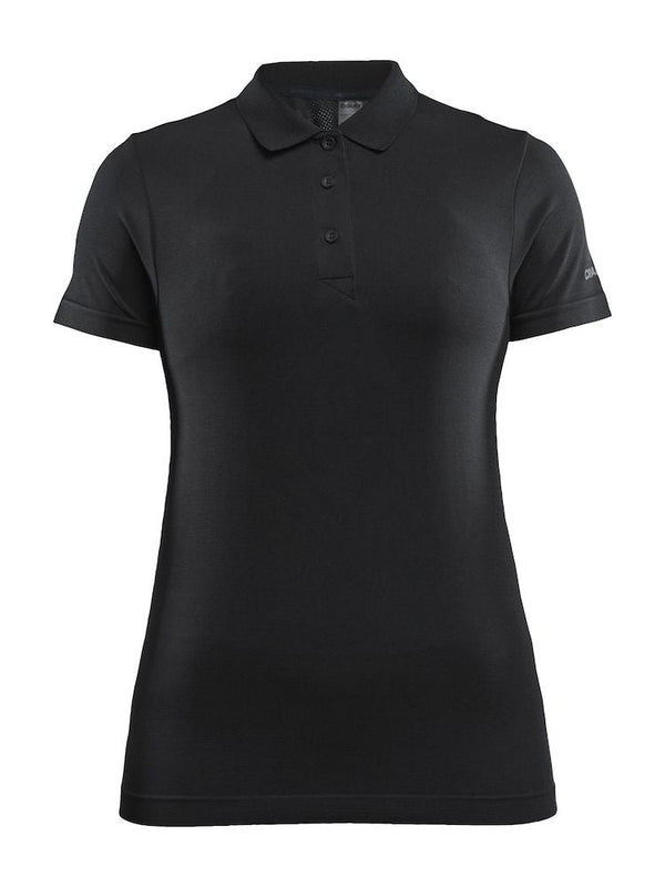 Craft ADV Seamless Polo Shirt W Black - Suomen Brodeeraus