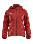 Craft Jacket Rain women Bright red - Suomen Brodeeraus