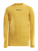 Craft Pro Control Compression Longsleev Yellow - Suomen Brodeeraus