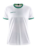 Craft Progress 2.0 Graphic Jersey White/T gree - Suomen Brodeeraus