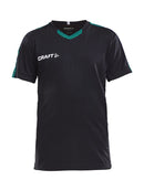 Craft Progress Jersey contrast JR Black/tea gr - Suomen Brodeeraus