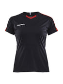 Craft Progress Jersey contrast wmn Black/bright - Suomen Brodeeraus