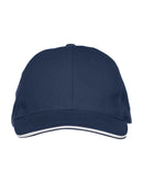 Davis cap navy/white - Suomen Brodeeraus
