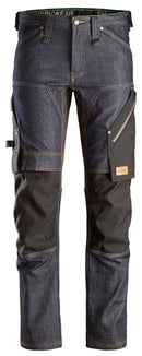 FW+ TYÖHOUSUT DENIM musta - Suomen Brodeeraus