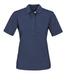 HARVEST AMHERST VINTAGE T-POLO LADY FADED BLUE - Suomen Brodeeraus