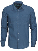 HARVEST JUPITER SHIRT LIGHT DENIM - Suomen Brodeeraus