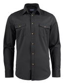 HARVEST TREEMORE SHIRT BLACK - Suomen Brodeeraus