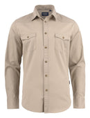 HARVEST TREEMORE SHIRT SAND - Suomen Brodeeraus