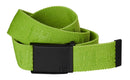 HH LOGO WEBBING BELT DARK LIME STD - Suomen Brodeeraus