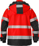 High vis Airtech® kuoritakki lk 3 4515 GTT Hi-Vis Red/Black - Suomen Brodeeraus