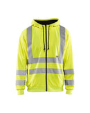 Highvis huppari Huomio keltainen - Suomen Brodeeraus