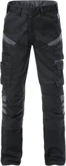 Housut 2555 STFP Black/Grey - Suomen Brodeeraus