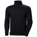 MANCHESTER HZ SWEATERSHIRT BLACK - Suomen Brodeeraus