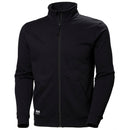 MANCHESTER ZIP SWEATERSHIRT BLACK - Suomen Brodeeraus